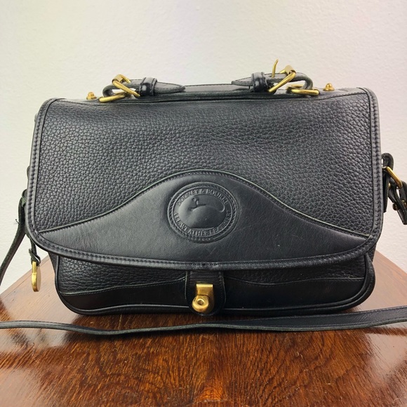 Dooney & Bourke Handbags - Black Vintage Dooney & Bourke Crossbody Purse